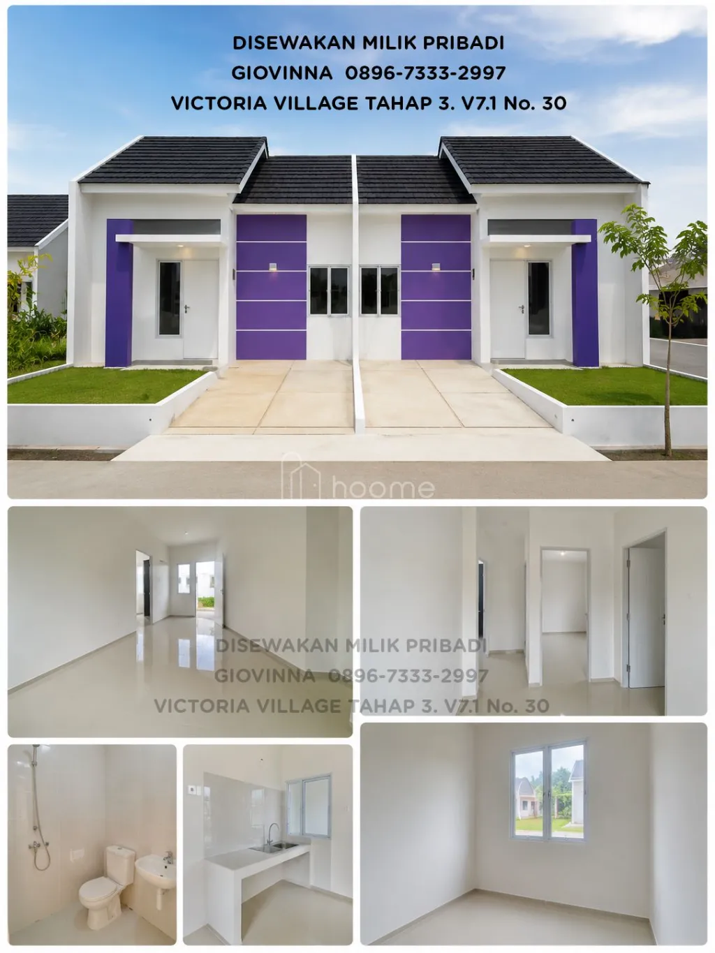 Disewa Rumah DISEWAKAN RUMAH MINIMALIS MODERN VICTORIA VILLAGE — foto 4 dari 4