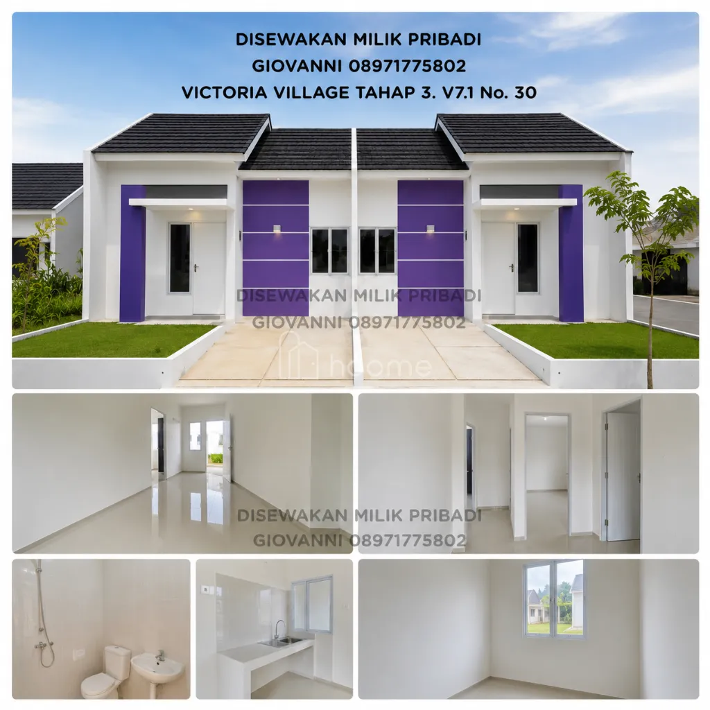 Disewa Rumah DISEWAKAN RUMAH MINIMALIS MODERN VICTORIA VILLAGE — foto 1 dari 4