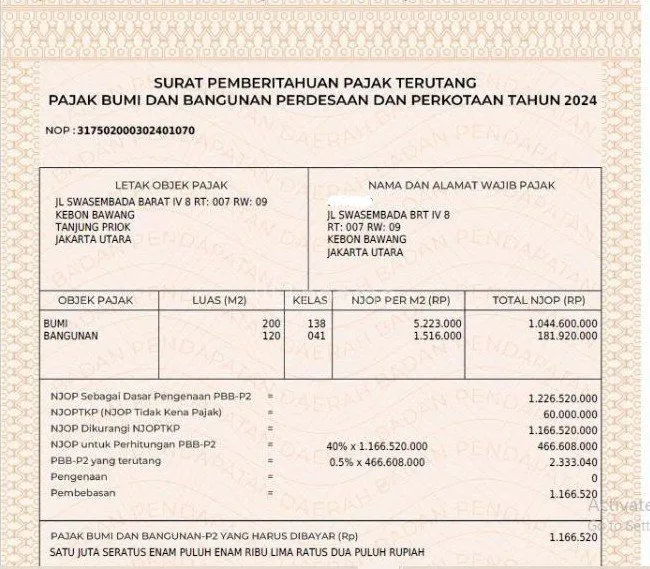 Dijual Kost DI JUAL KOS AN DEKAT MASJID ASTRA SUNTER — foto 1 dari 4