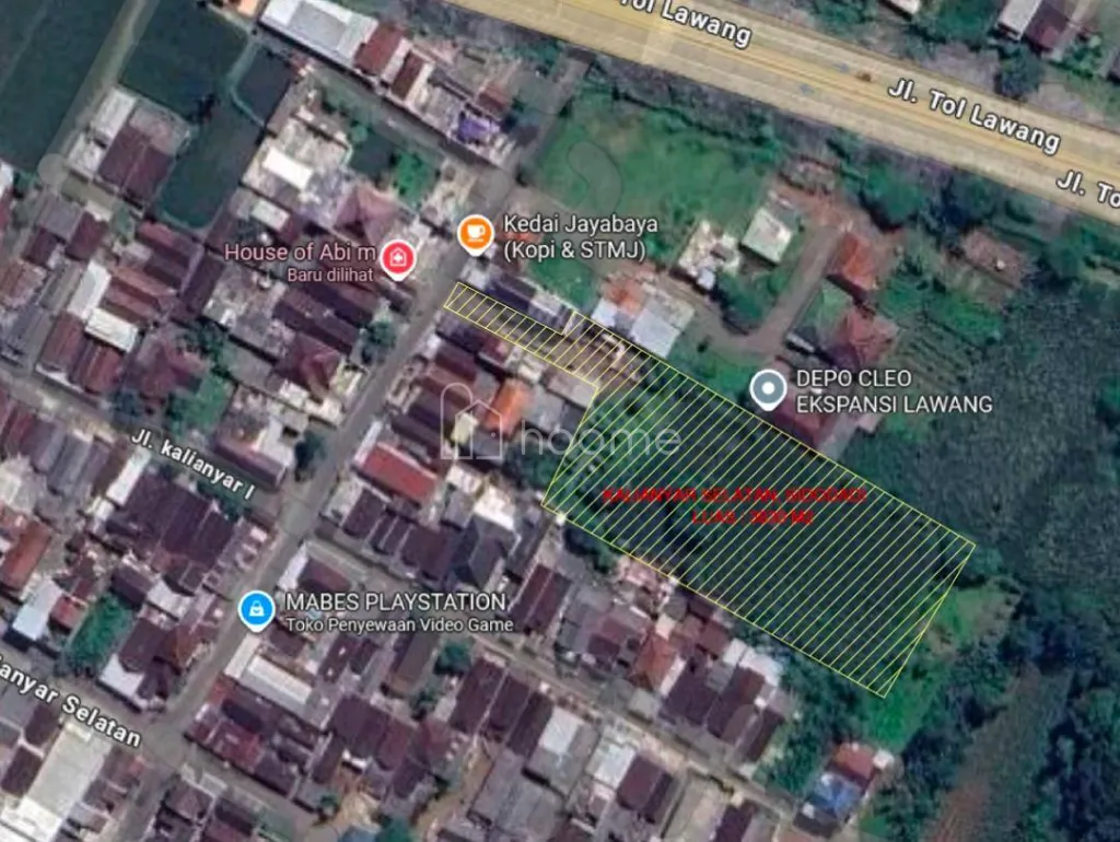 Dijual Tanah di Lawang Kab.Malang Jawa Timur dkt Gudang Cleo  — foto 1 dari 4