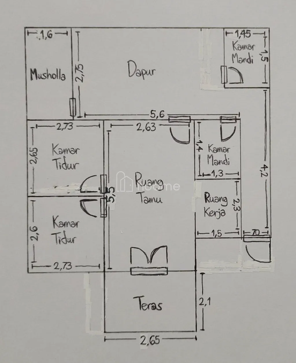 Dijual Rumah Perumahan Griya Taman Asri, Sleman, Yogyakarta — foto 1 dari 3