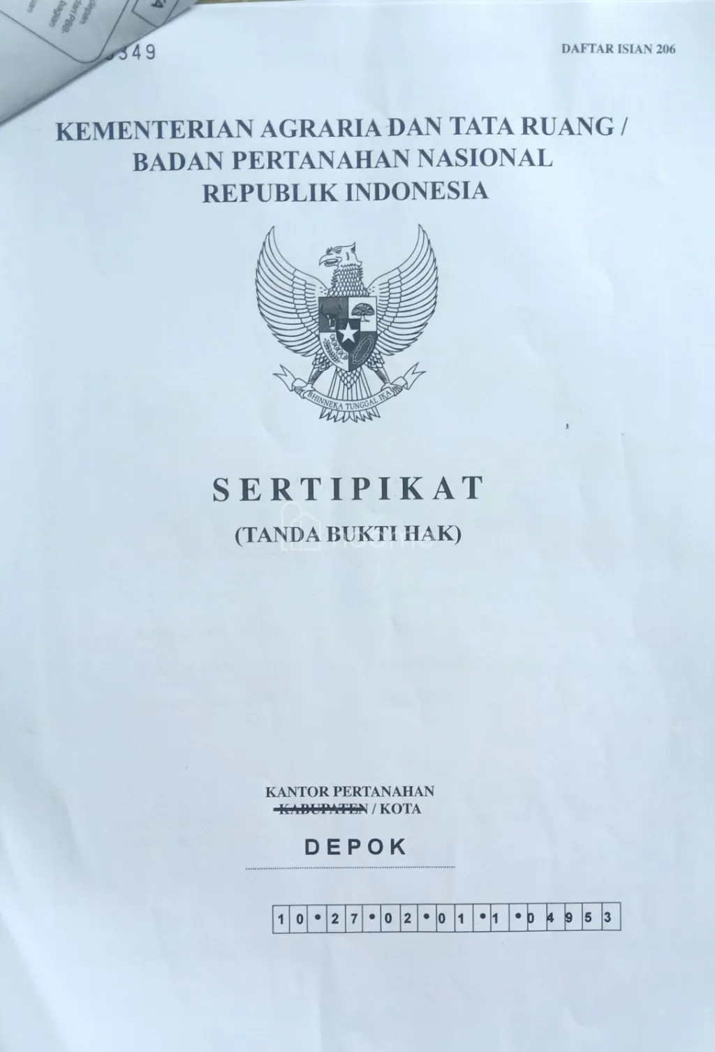 Dijual Rumah Di Jual Cepat 1 Lantai Depok, SHM — foto 4 dari 4