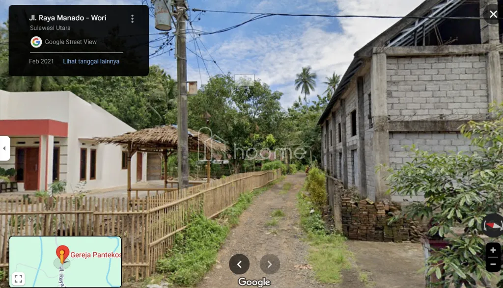 Dijual Tanah Lokasi Strategis di daerah  Berkembang di Manado — foto 1 dari 4