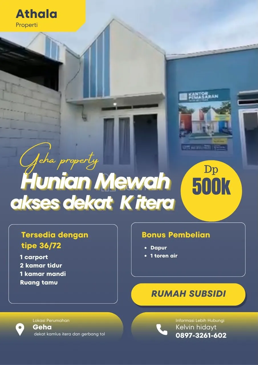 Dijual Rumah rumah subsidi dan komersil — foto 3 dari 3