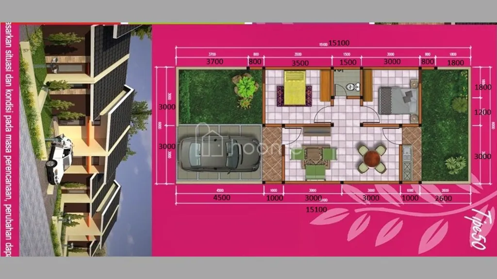 Dijual Rumah PUNYA RUMAH DI BINTARO, JALAN KAKI KE STASIUN CUMA — foto 4 dari 4