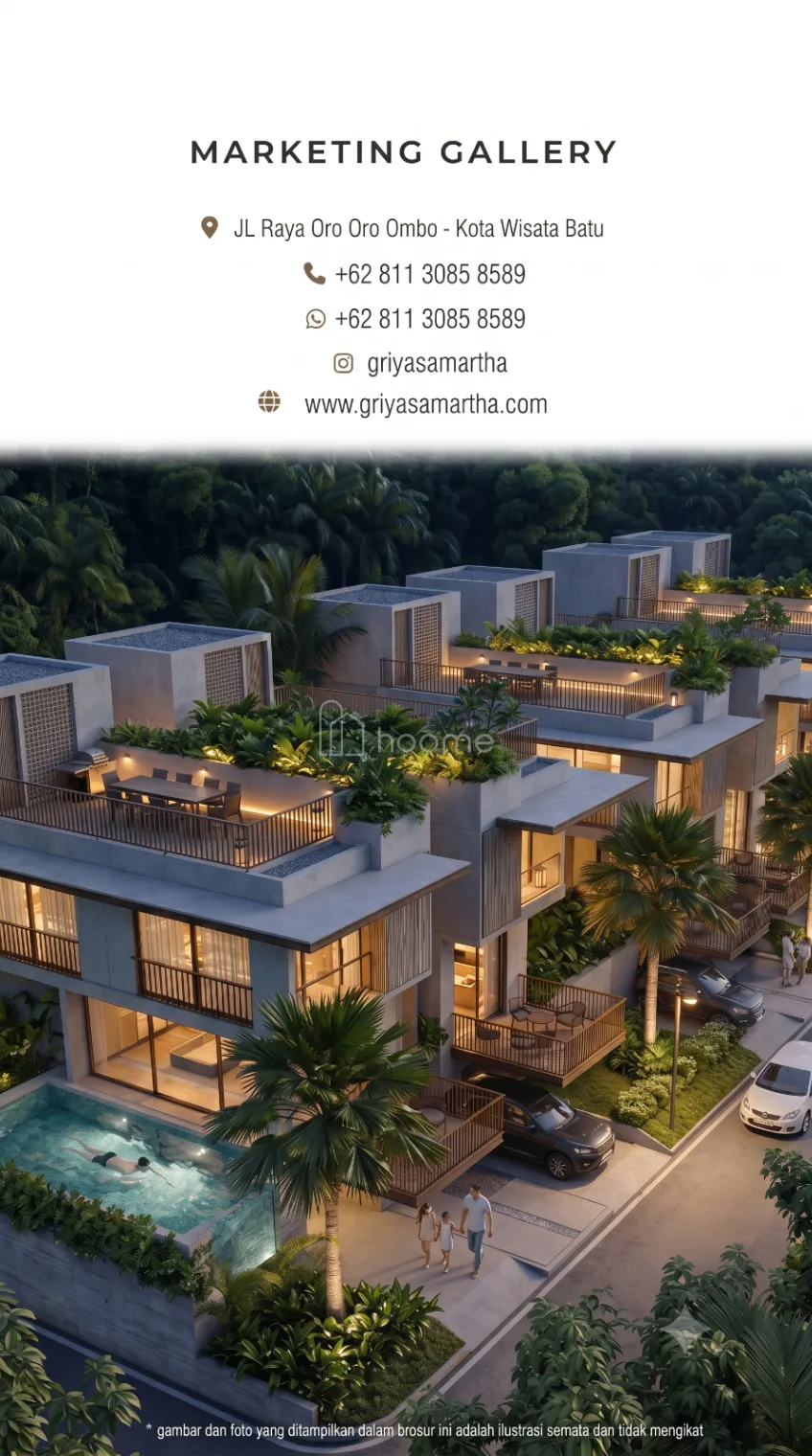 Dijual Villa Premium Living  di Kota Batu - Griya Samartha — foto 4 dari 4