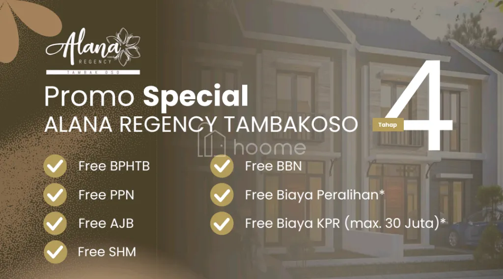 Dijual Rumah Alana Tambak Oso — foto 4 dari 4