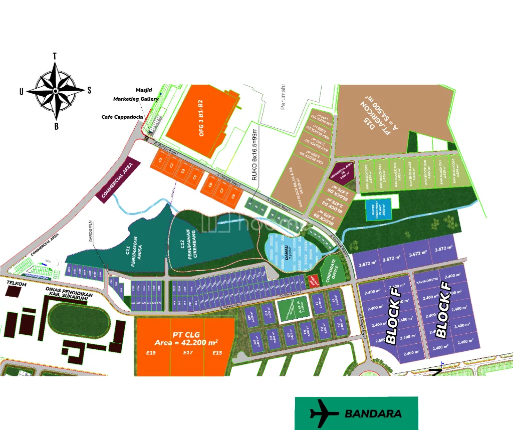 Dijual Tanah KAVLING KAWASAN INDUSTRI CIKEMBAR SUKABUMI — foto 3 dari 4