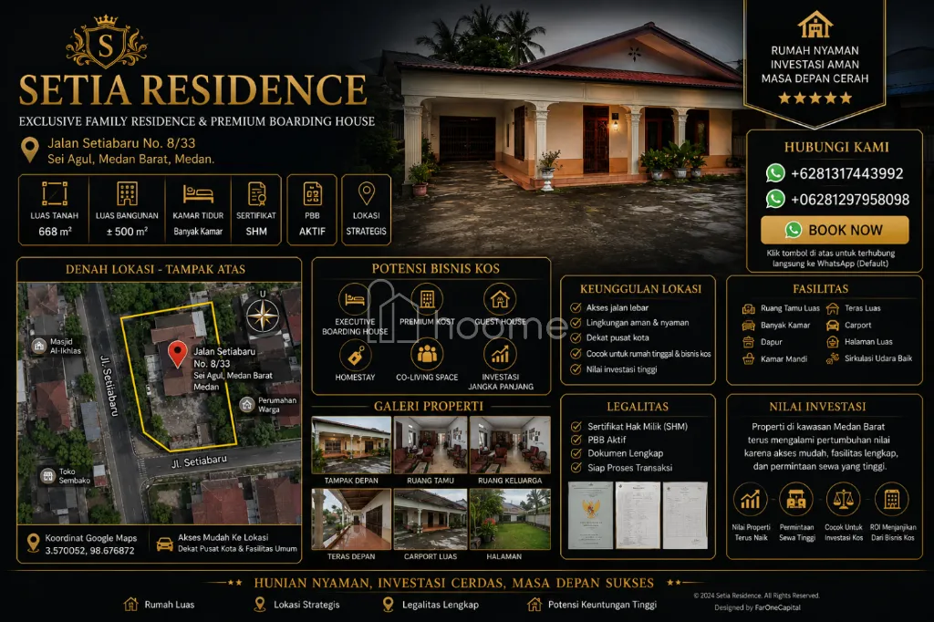 Dijual Rumah Rumah Kawasan Bisnis — foto 1 dari 3