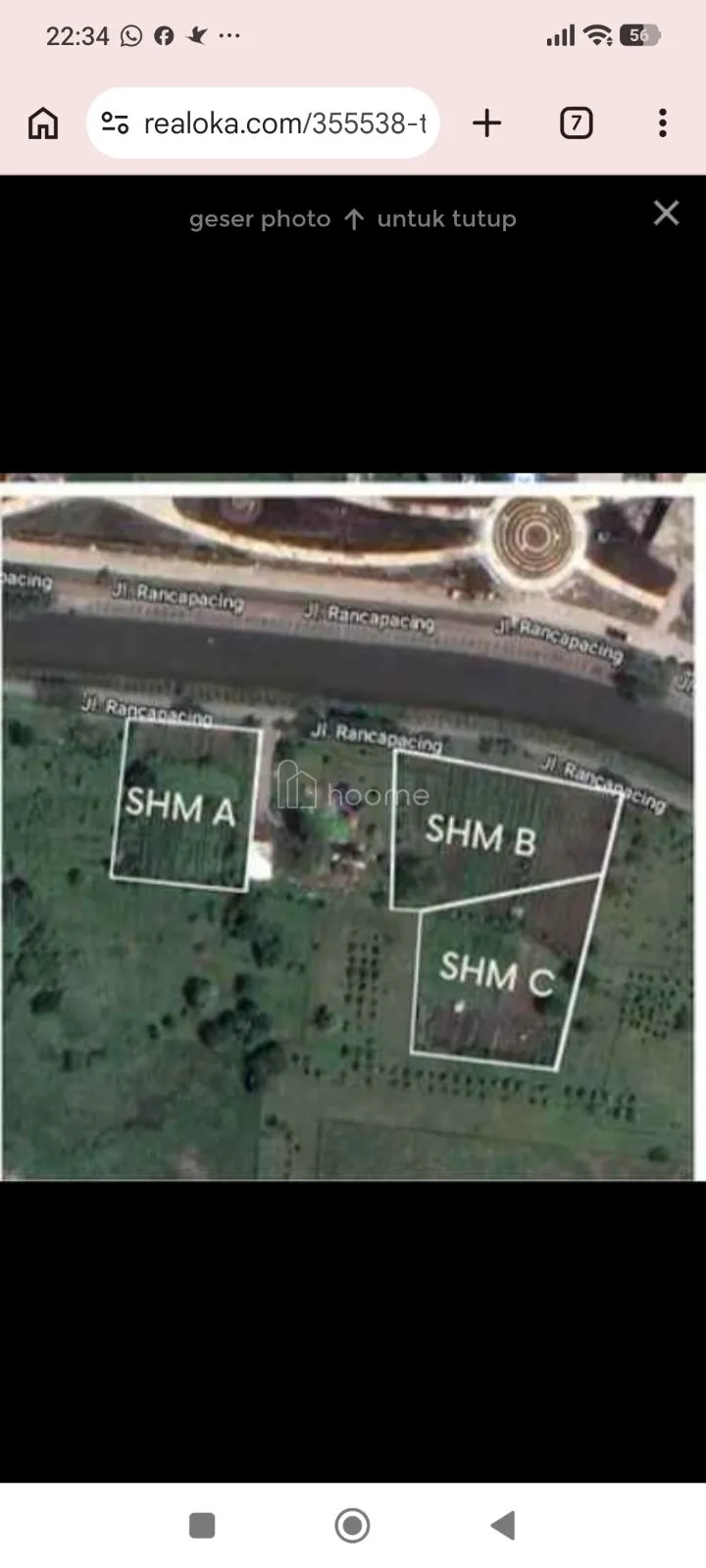 Dijual Tanah Tanah kebun belakang masjid al jabbar gedebage — foto 3 dari 3