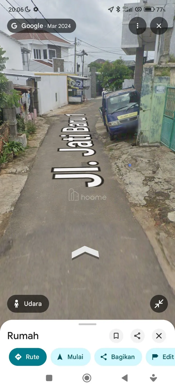 Dijual Rumah di durianpayung dekat RS bumi waras — foto 3 dari 3