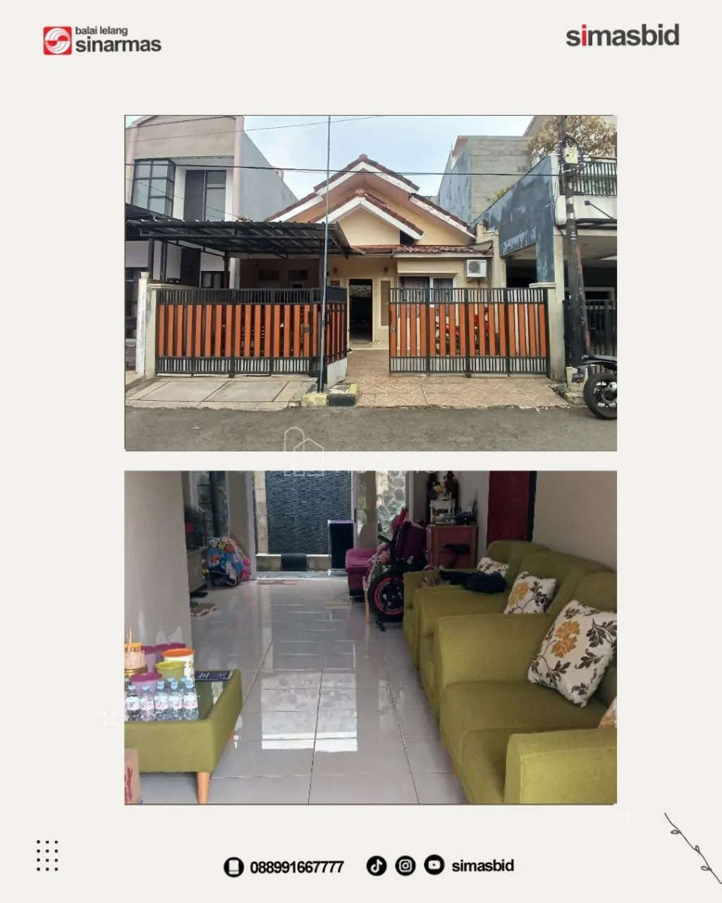 Dijual Rumah Siap Huni dan sangat Strategis — foto 2 dari 4