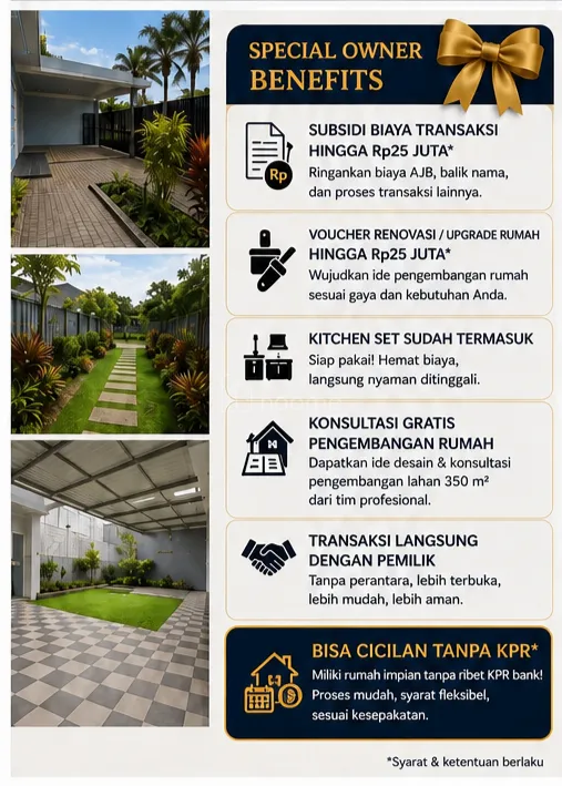 Dijual Rumah Tanah Luas, Potensi Pengembangan, Lokasi Premium — foto 4 dari 4