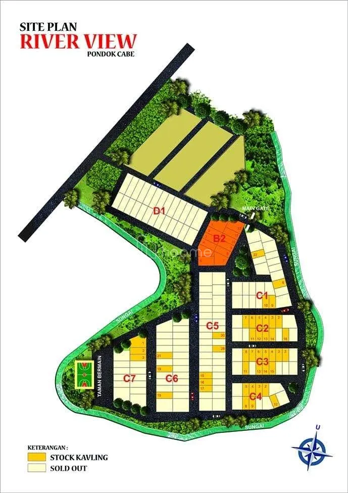 Dijual Tanah HARGA TURUN..!  DIJUAL TANAH KAVLING DI CINANGKA — foto 2 dari 4