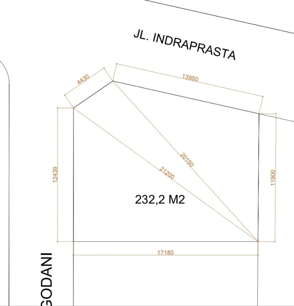 Dijual Tanah TURUN HARGA.. TANAH HOEK STRATEGIS DI KOTA MALANG — foto 3 dari 4