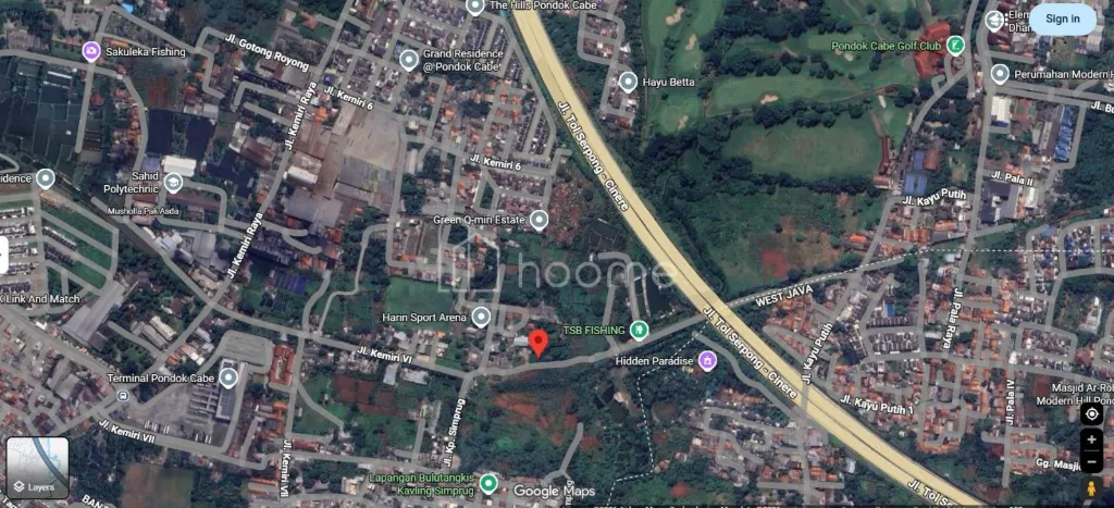 Dijual Tanah Tanah Strategis di Pondok Cabe Udik  — foto 4 dari 4