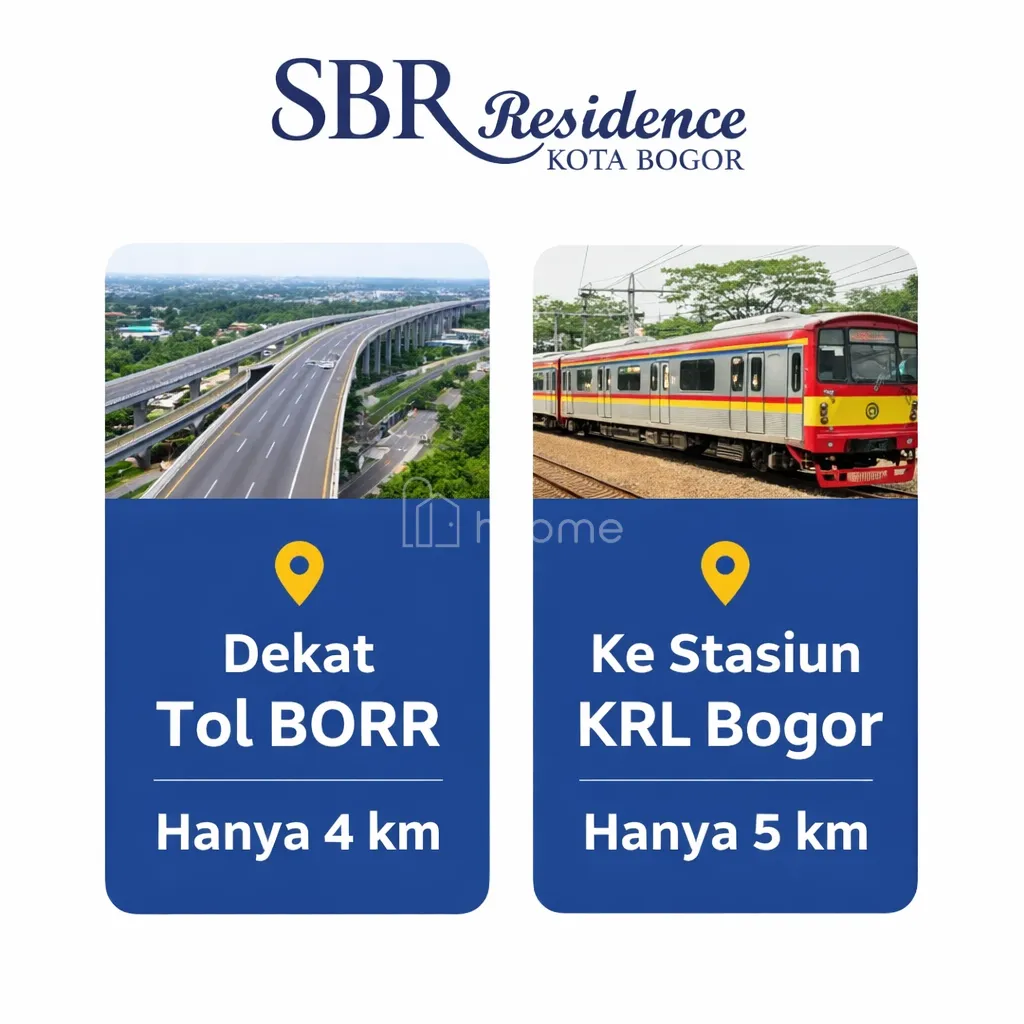 Dijual Rumah Rumah 2 Lantai 700 Jutaan di Kota Bogor  — foto 1 dari 3