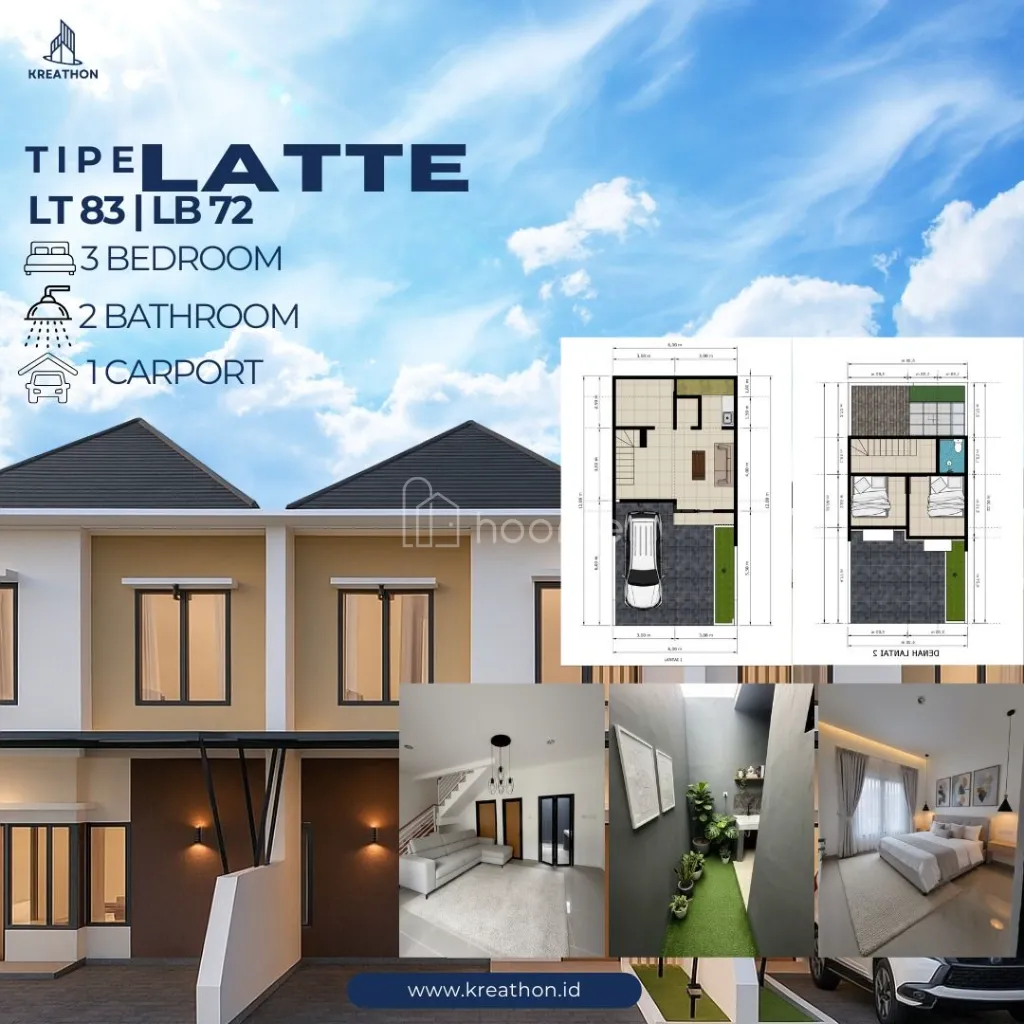 Dijual Rumah Rumah 3 Kamar di Kota Bogor, 759 Jutaan – SBR  — foto 3 dari 3