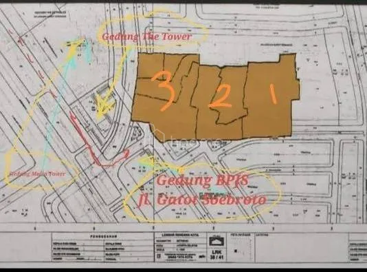 Dijual Tanah Dijual  Tanah di Segitiga Emas Jakarta — foto 1 dari 3