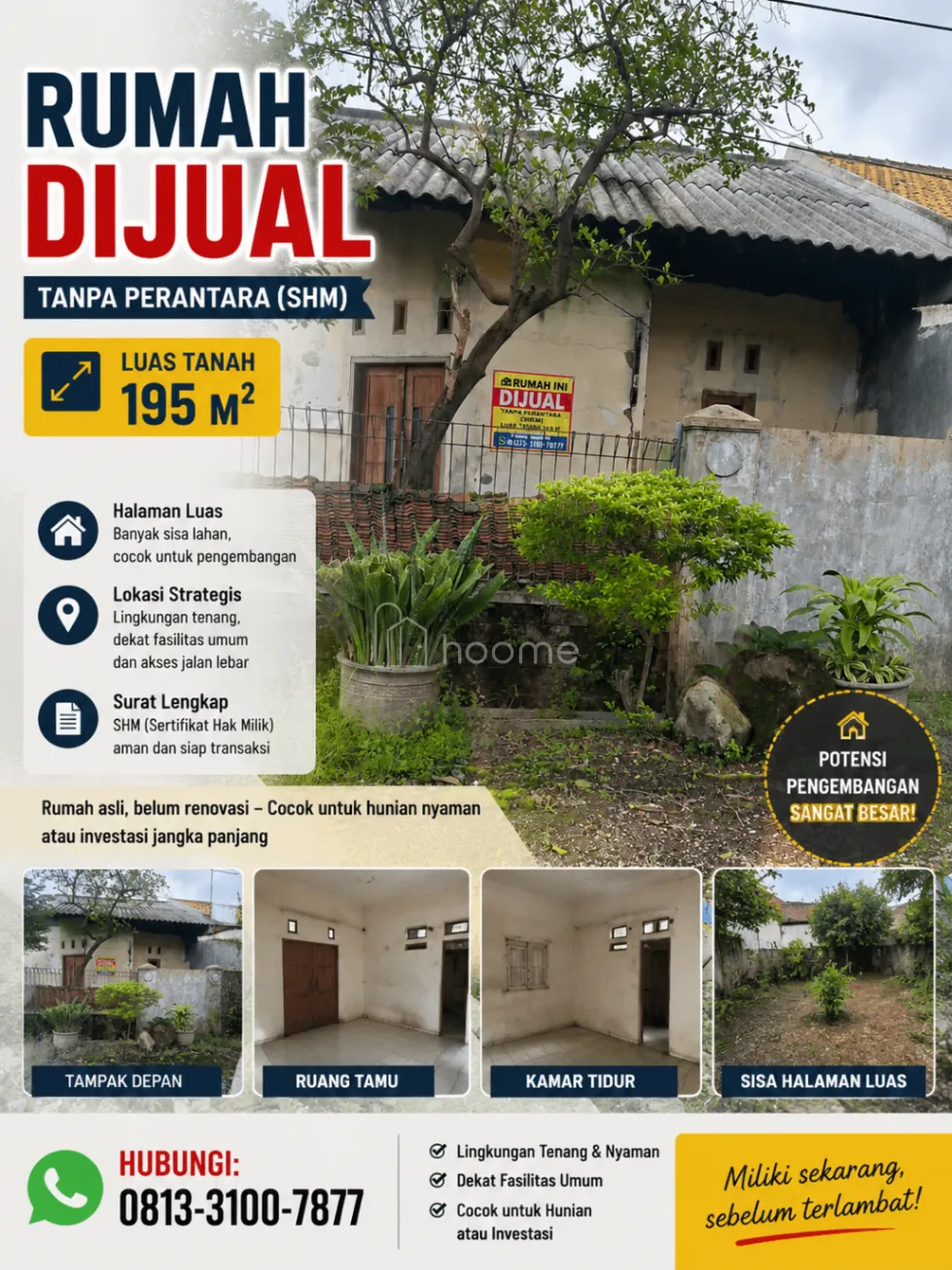 Dijual Rumah Dijual Lokais Strategis Harga Miring di Sidoarjo — foto 3 dari 3