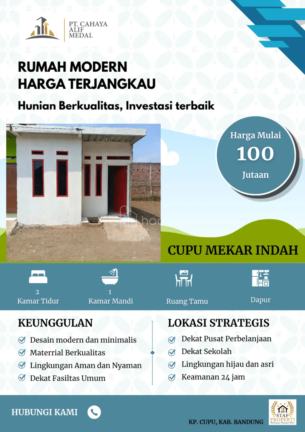 Dijual Rumah CUPU MEKAR INDAH — foto 2 dari 4