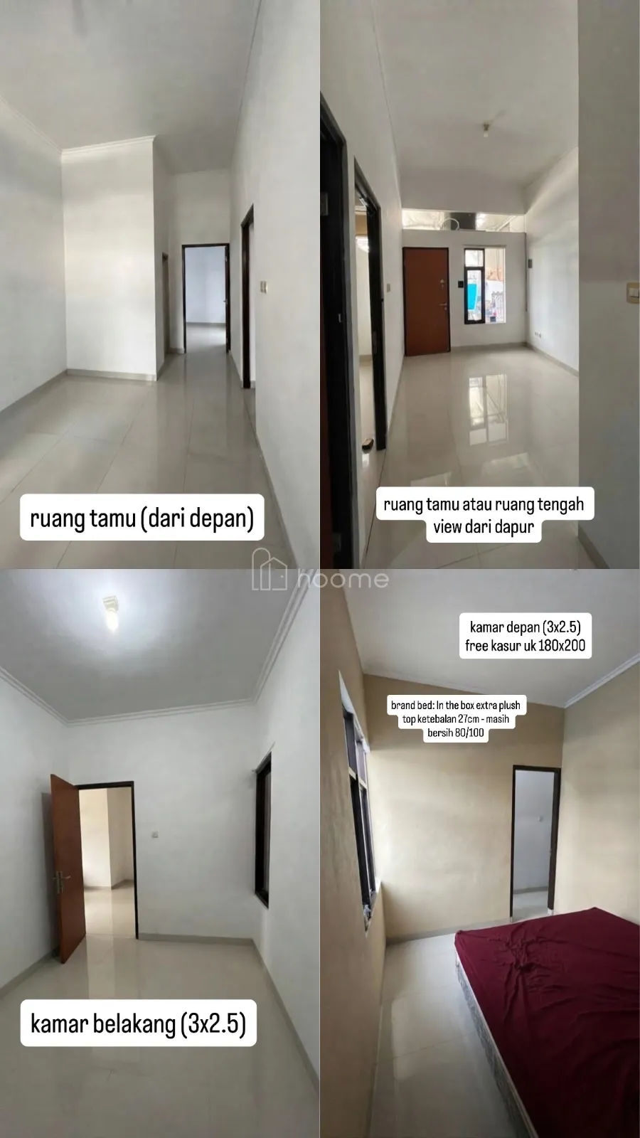 Dijual Rumah Komersil Pondok Permata Bekasi Strategis Pojok — foto 3 dari 4