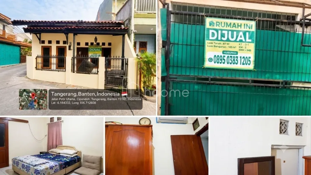 Dijual Rumah Rumah Siap Huni Dekat Green Lake City SHM IMB — foto 2 dari 3