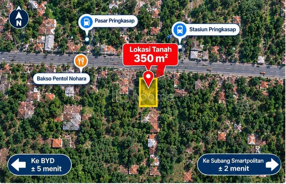 Dijual Tanah Jual Tanah Kosar Pringkasan Subang — foto 3 dari 4