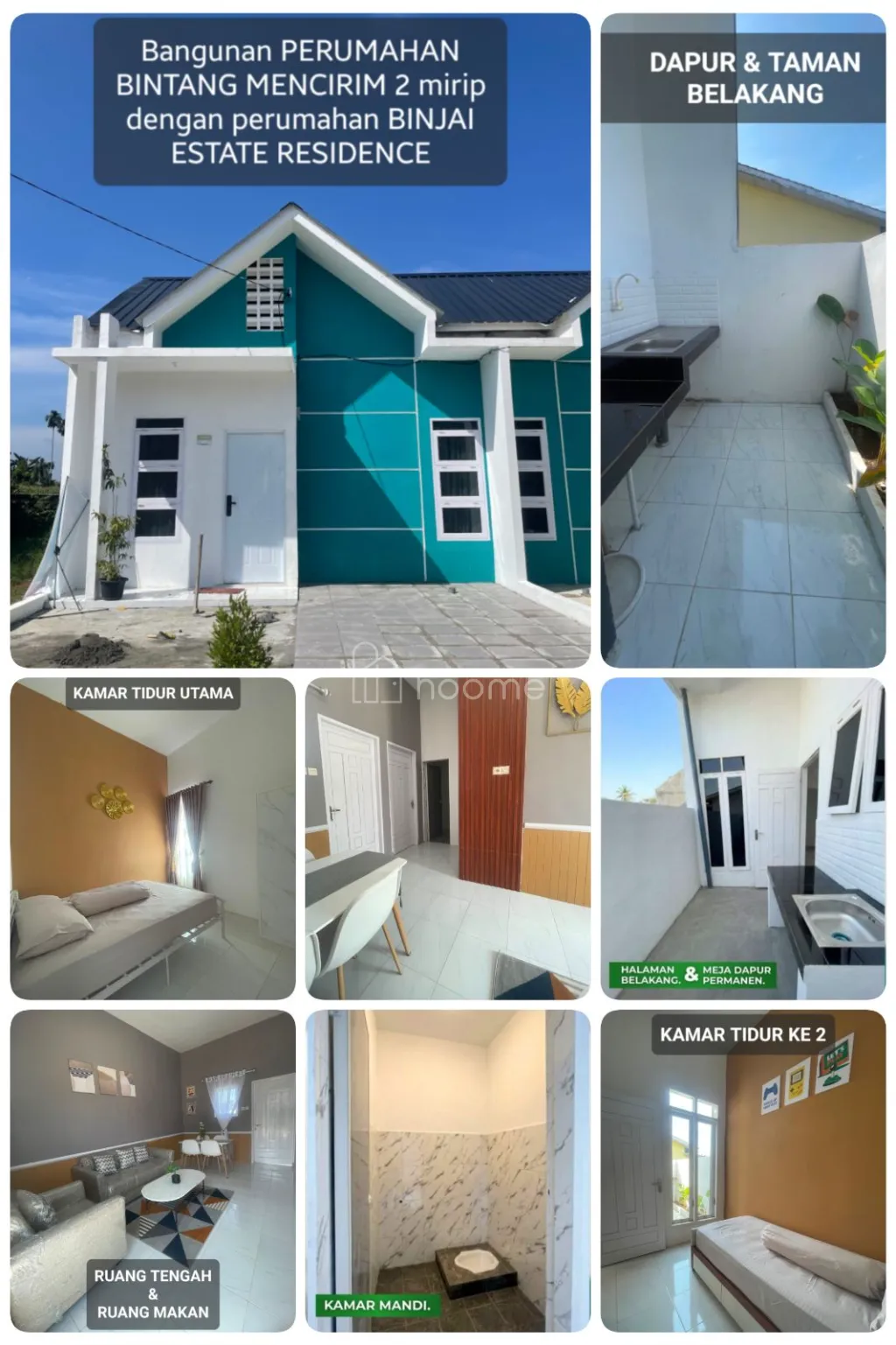 Dijual Rumah Perumahan subsidi dp murah di daerah sei mencirim  — foto 3 dari 4