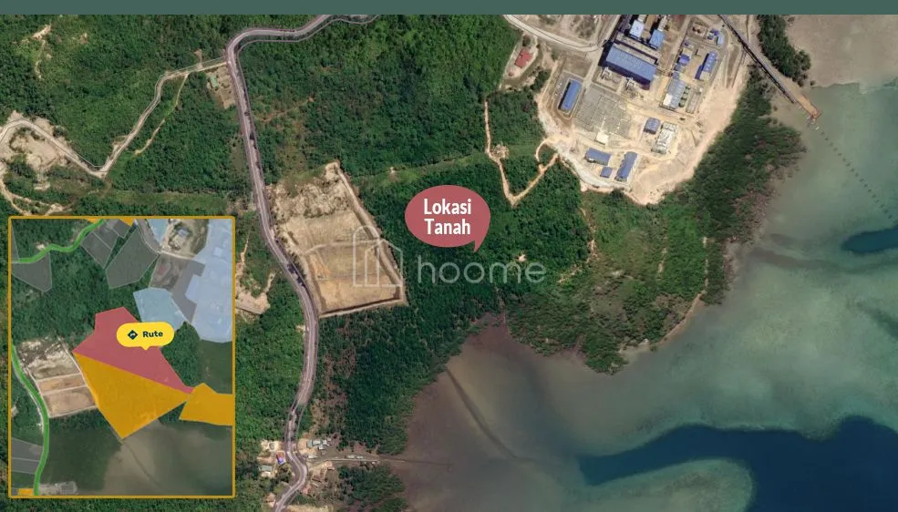 Dijual Tanah Lahan Pesisir ±10 Hektar, Potensi untuk Jetty — foto 3 dari 4