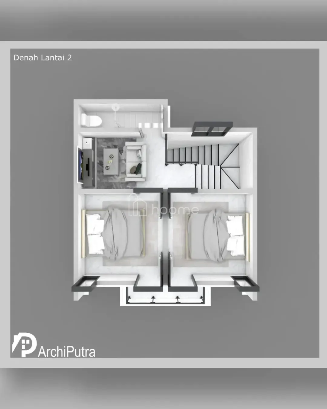 Dijual Rumah di Medan Denai — foto 3 dari 4