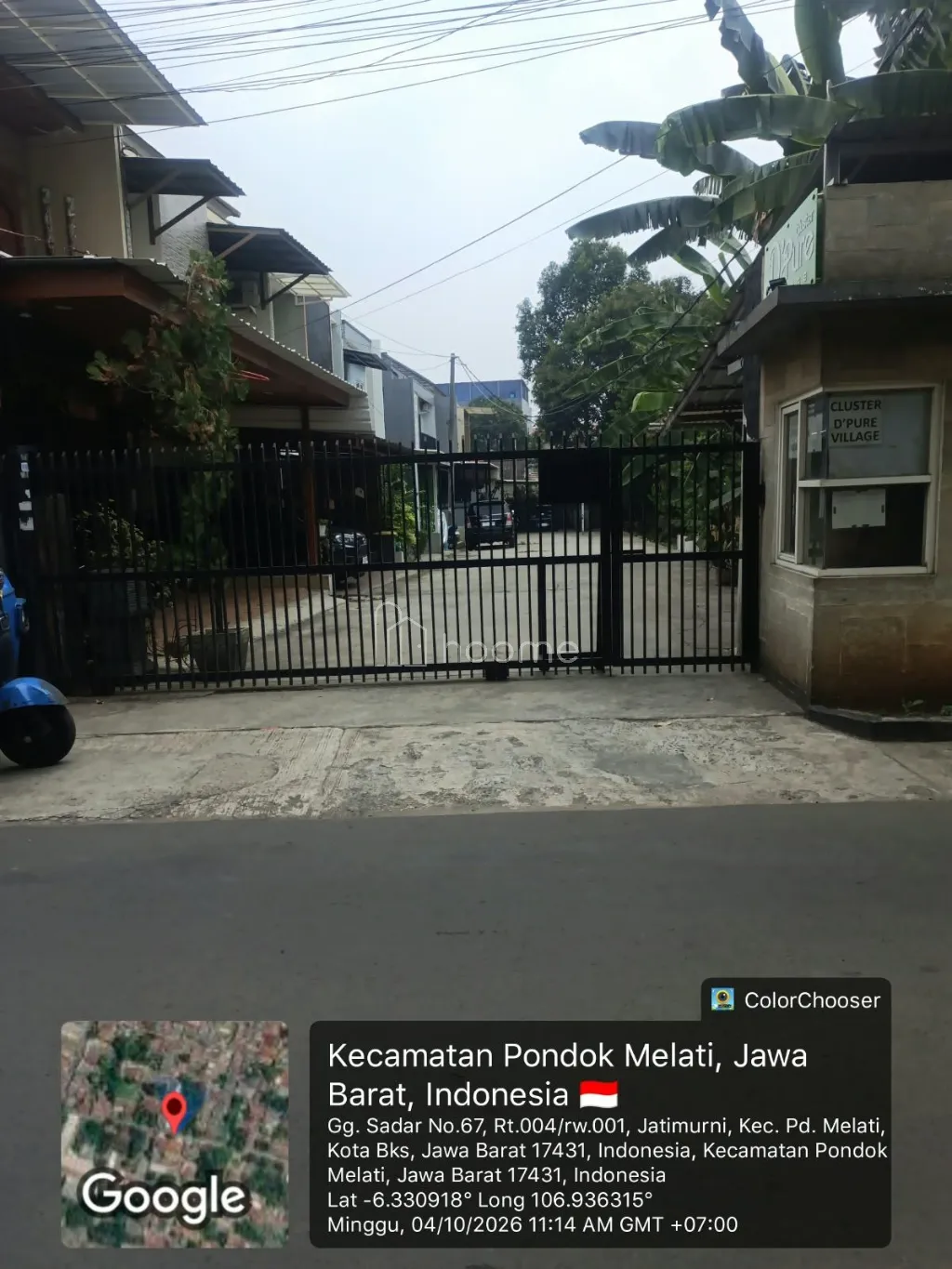 Dijual Tanah Kavling Siap Bangun di D'Pure Village, Jatimurni — foto 2 dari 4