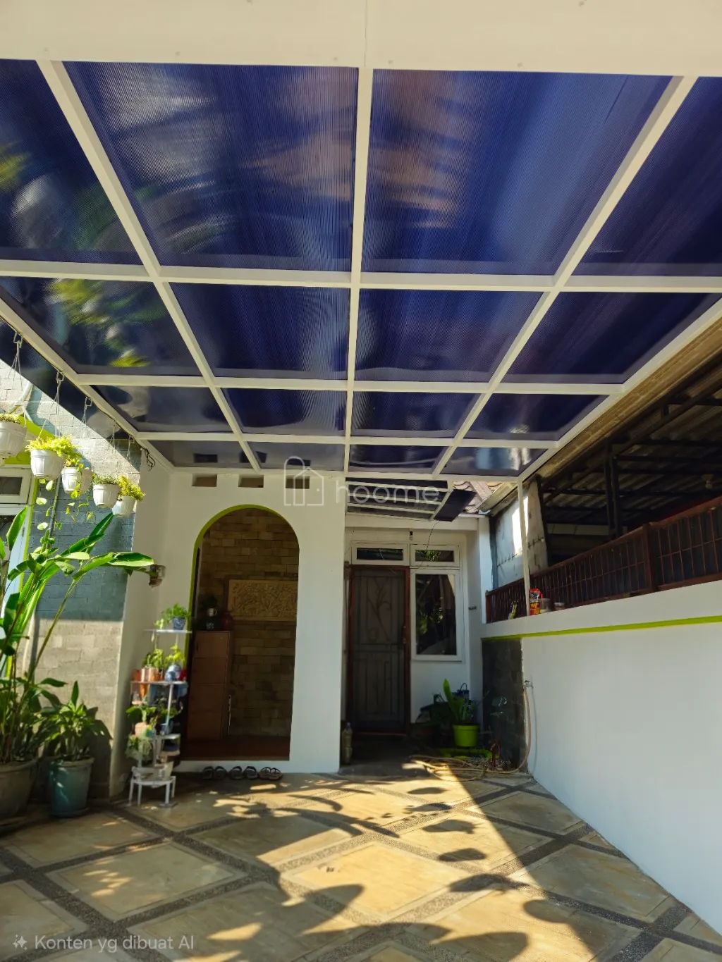 Dijual Rumah bersih, estetis 2 lantai menghadap taman — foto 3 dari 14