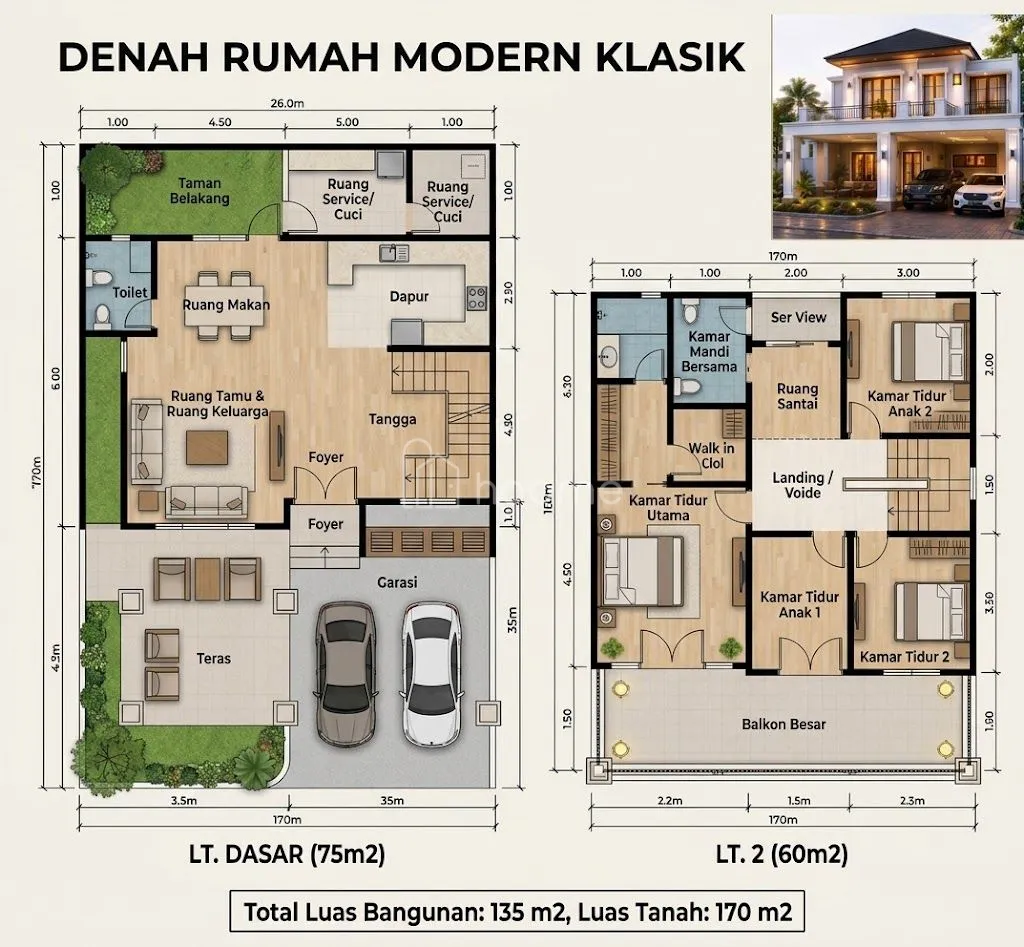 Dijual Rumah Grand Mutiara Residance — foto 3 dari 5