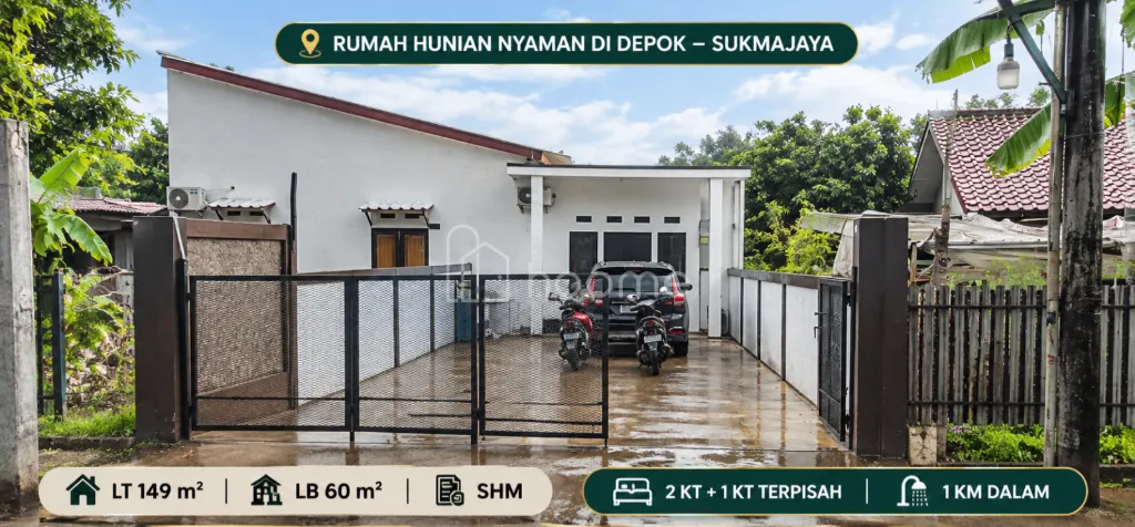 Dijual Rumah Depok, Sukmajaya — foto 2 dari 3
