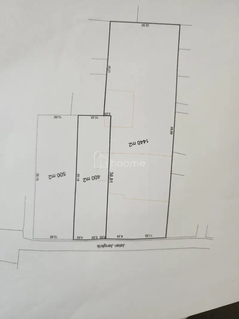 Dijual Tanah CIGANJUR, LUAS 1.840 m² – SHM