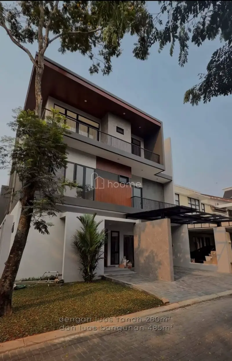 Dijual Rumah Brand new rumah mewah 3 lantai diForesta BSD City