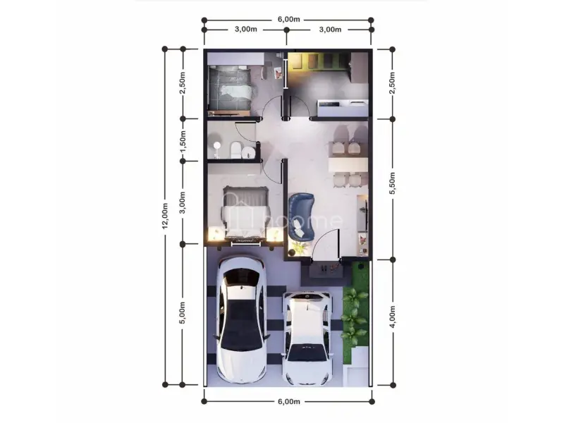 Dijual Rumah Cluster The Fath Perumahan The Oso Waru Sidoarjo — foto 3 dari 7