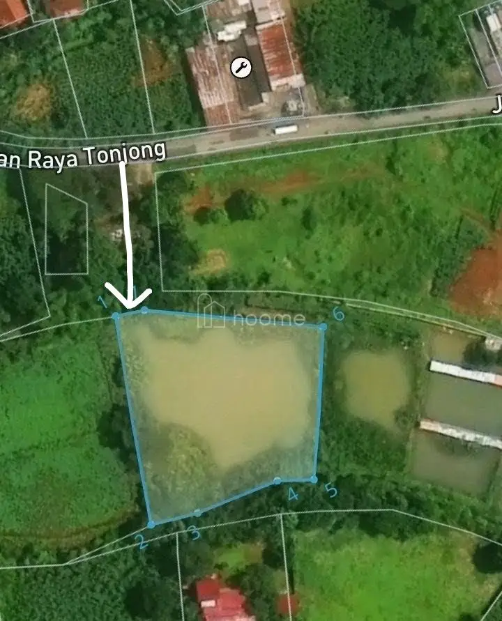 Dijual Tanah Investasi 2659 m2 sisi jalan, SHM — foto 3 dari 8
