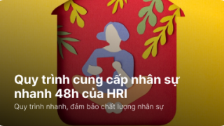 Cung cấp nhân sự IT 48h: Quy trình chuẩn của HRI Vietnam