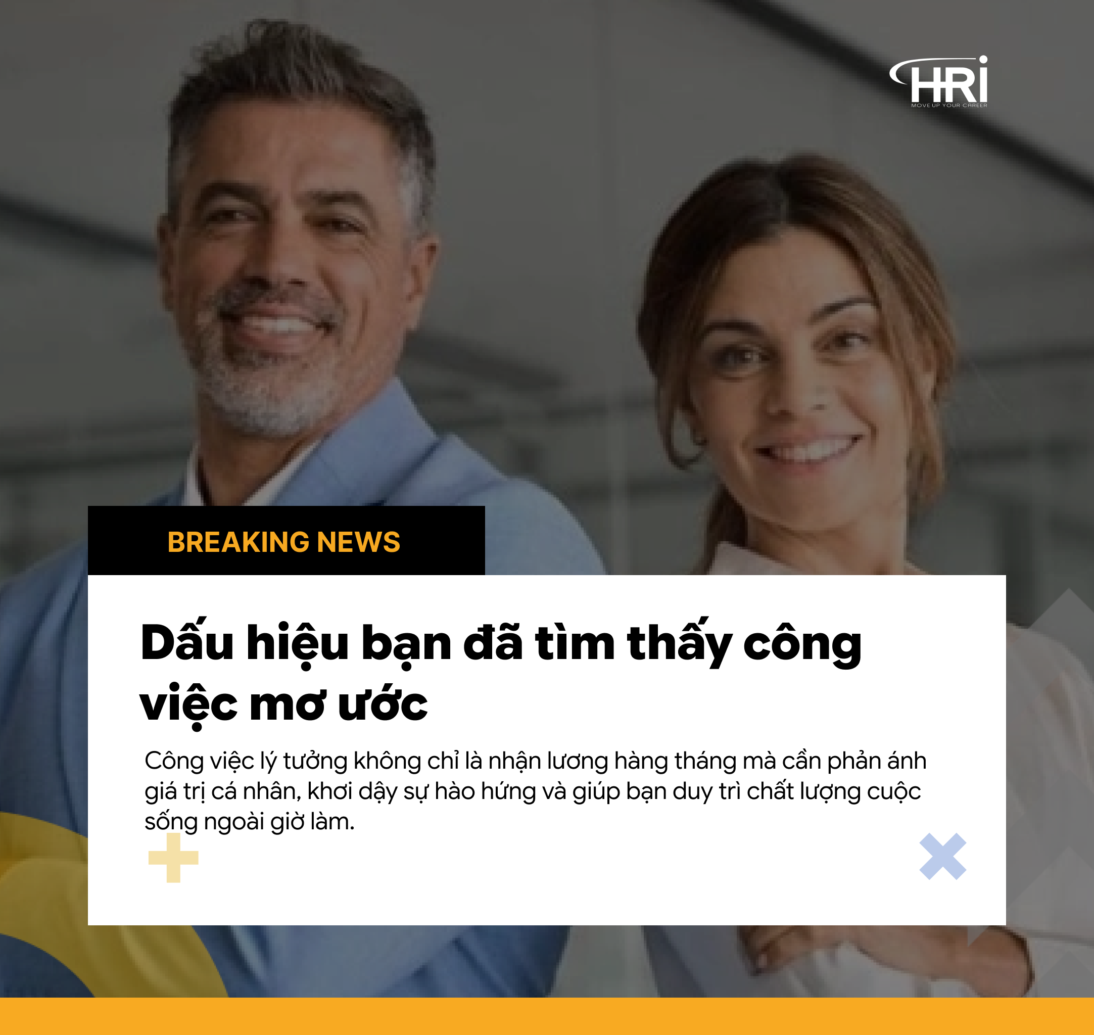 Dấu hiệu bạn đã tìm thấy công việc mơ ước