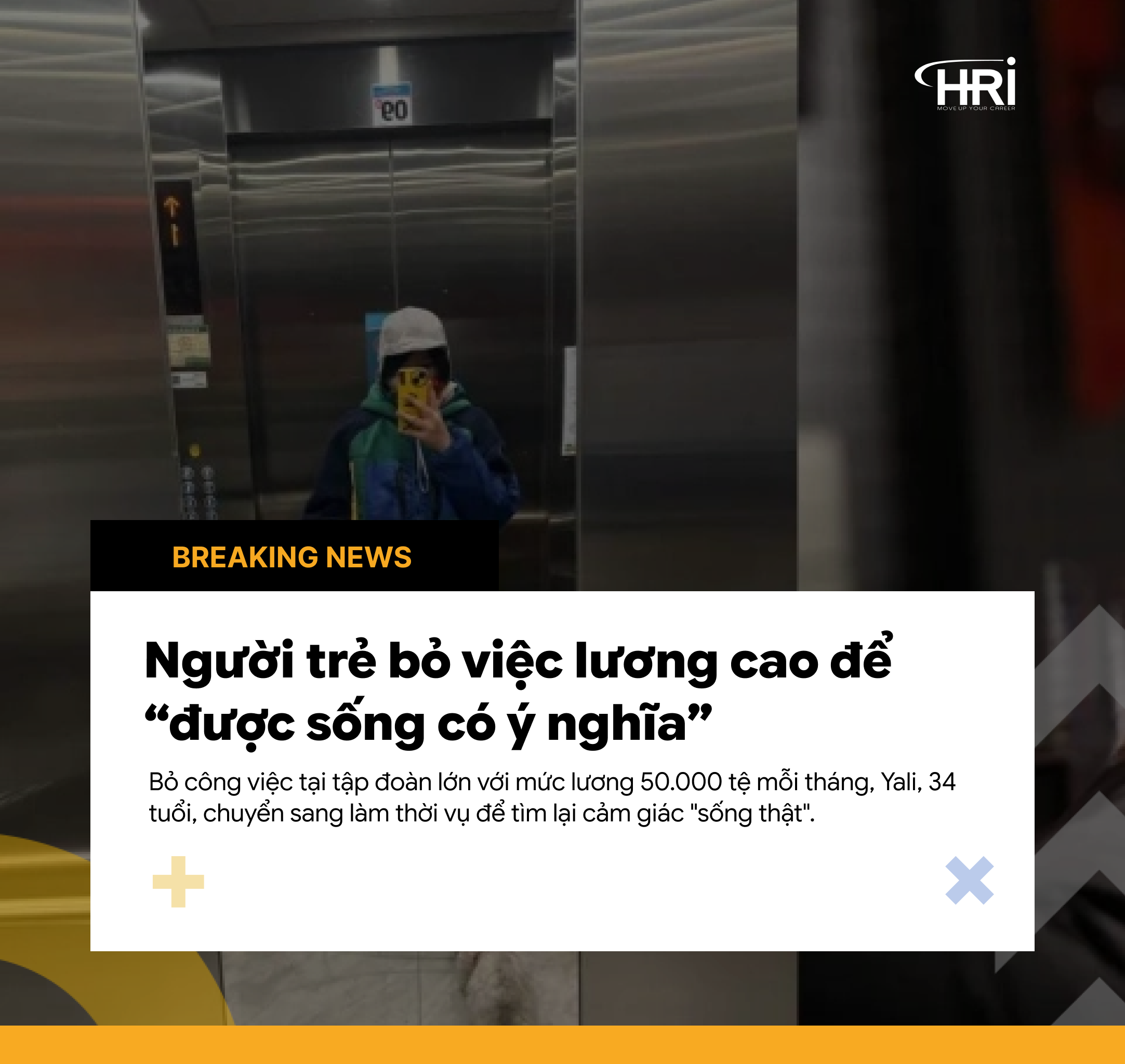 Người trẻ bỏ việc lương cao để "được sống có ý nghĩa"