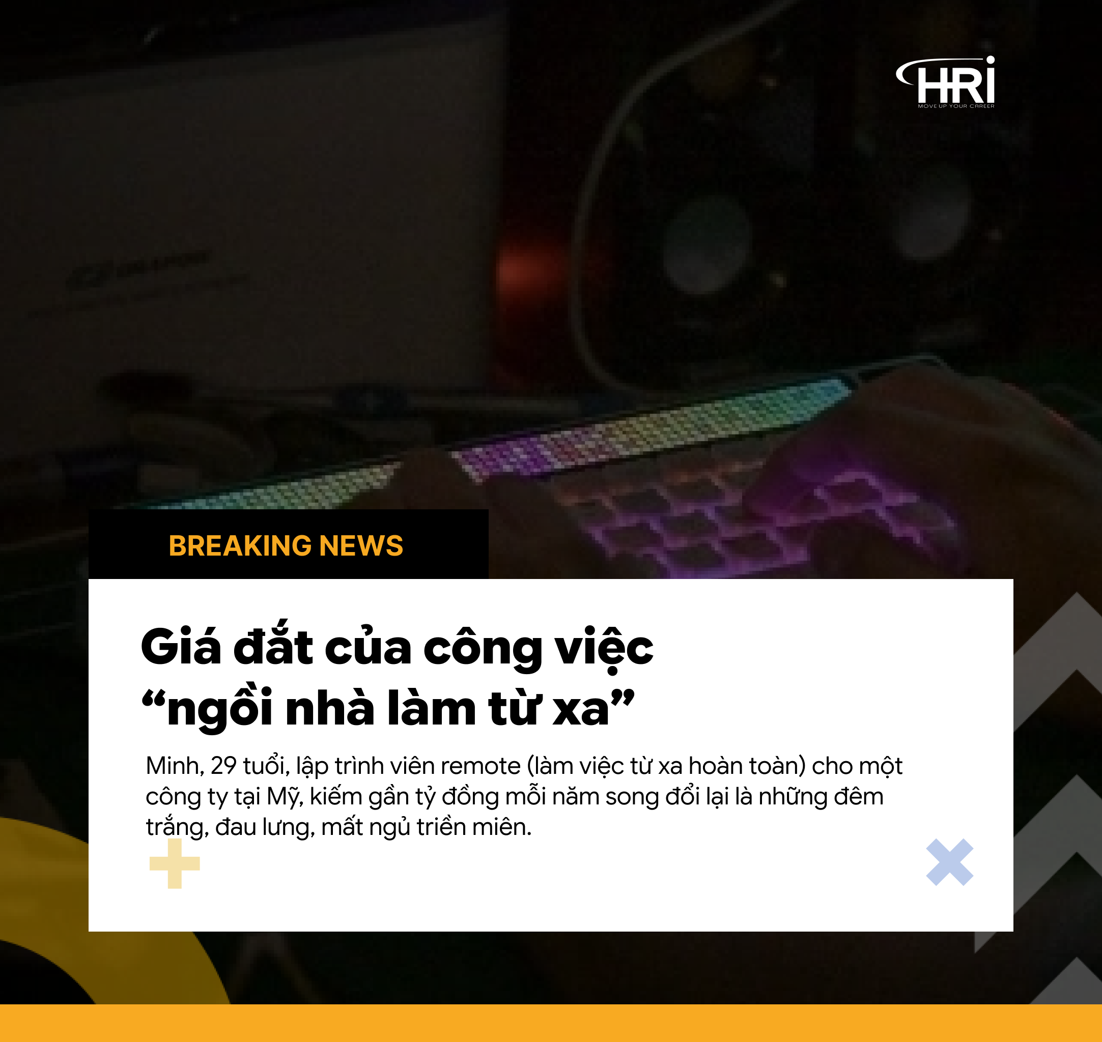 Giá đắt của công việc 'ngồi nhà làm từ xa'