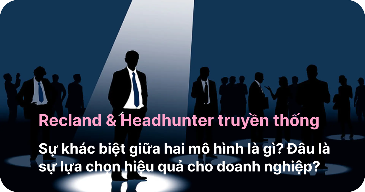 How are Recland and traditional headhunters different?