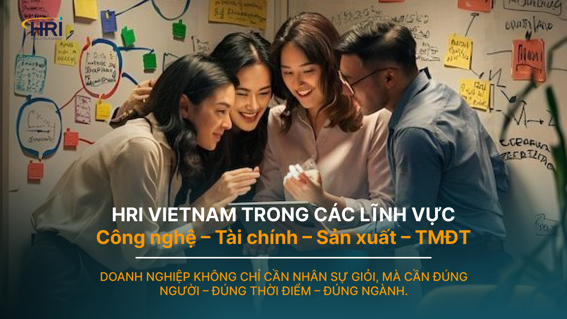 HRI Việt Nam trong các lĩnh vực: Công nghệ, tài chính, sản xuất & TMĐT