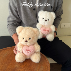 Teddy thêu tên