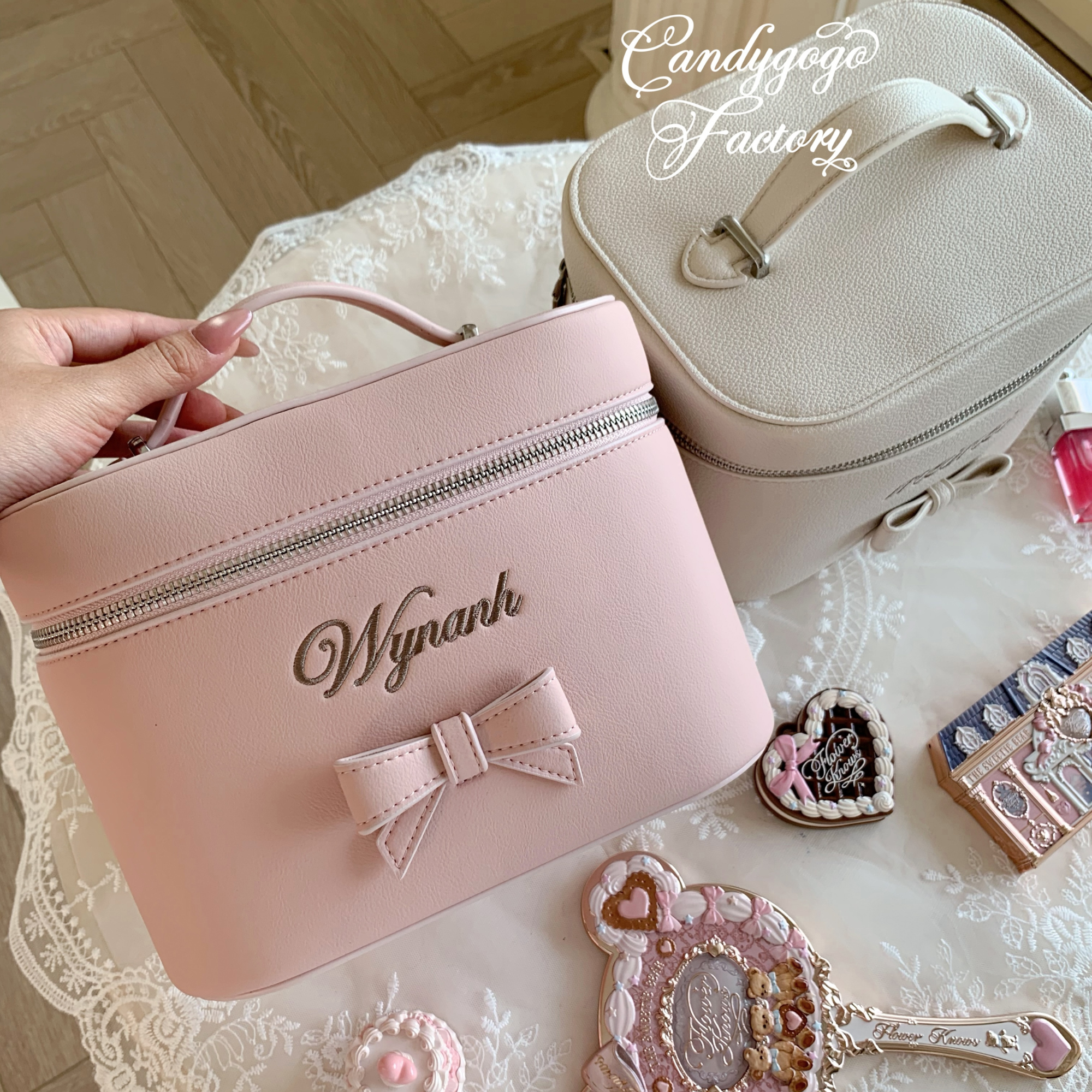 Aura Vanity Case - Pink Large