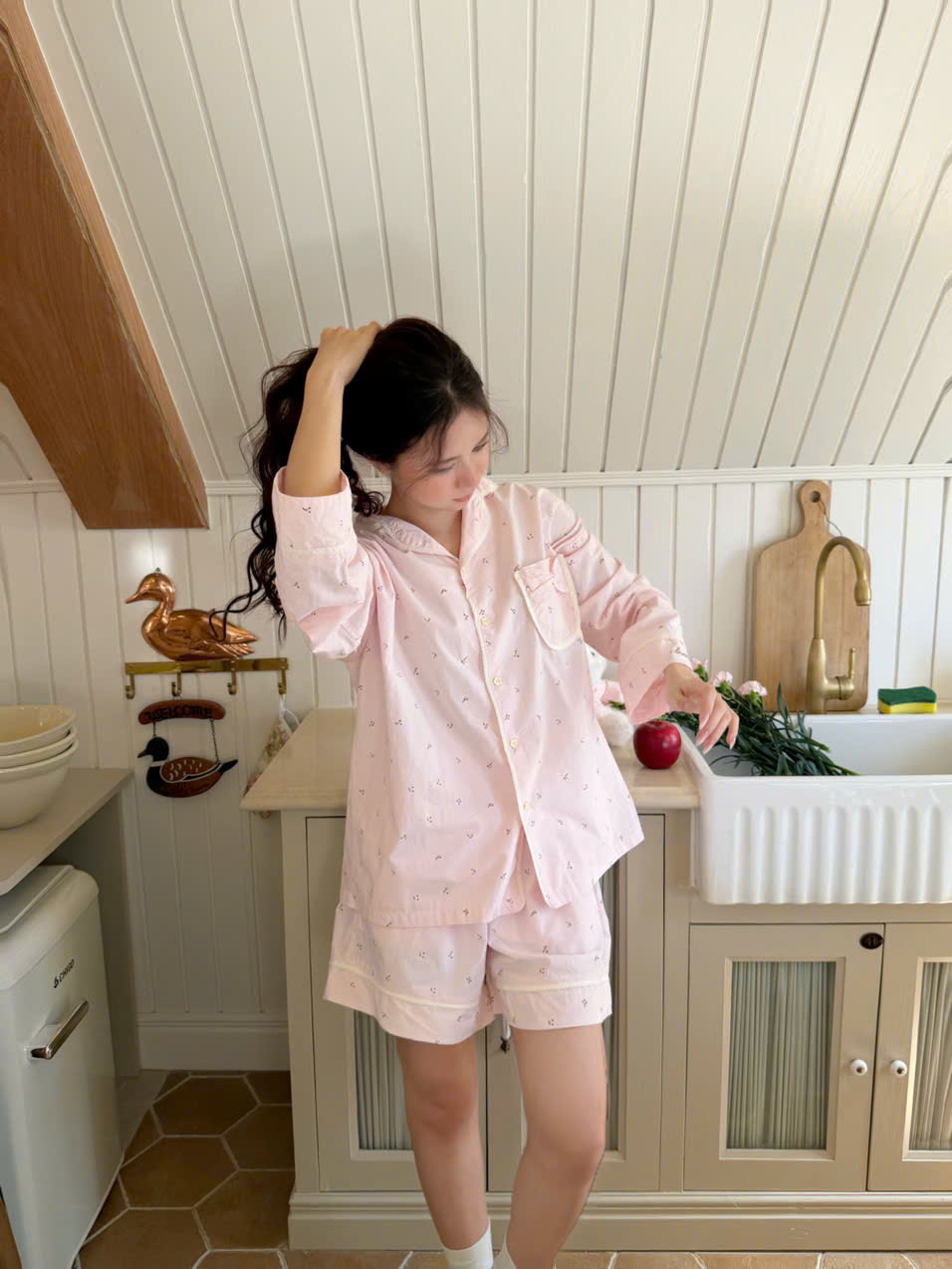 Pijama thêu tên