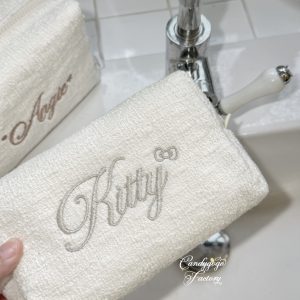 Pearl Whisper Tweed Pouch