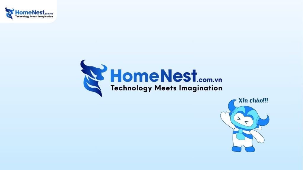 Top 10 công ty thiết kế website tốt nhất hiện nay 1 Công ty thiết kế website homenest